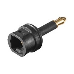A 003 Audio Adapter - 3,5 mm mini Stecker zu Toslinkkupplung