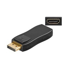 19-pol.HDMI™-Buchse zu DisplayPort-stecker