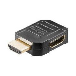 HDMI™-Buchse zu HDMI™-Stecker 90°