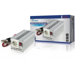 Wechselrichter + USB-Port 24V 230V 300W